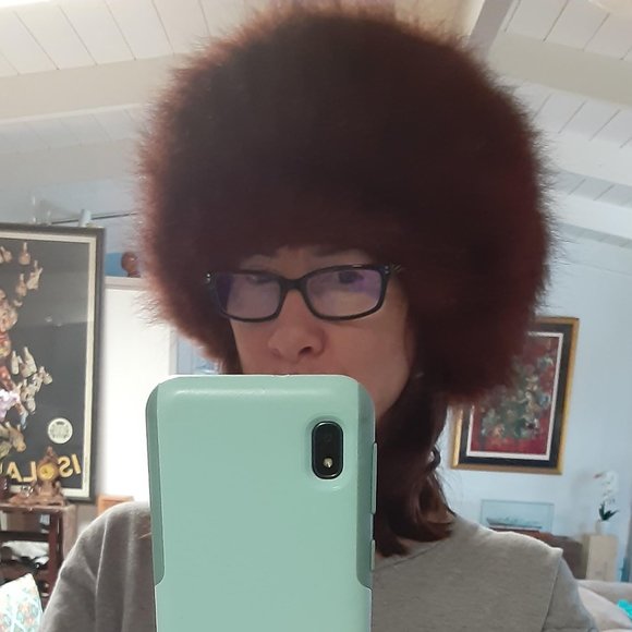 VINTAGE RED FOX HAT - Hand weave main image 4